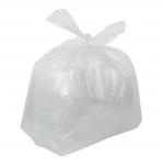 Jantex Light Duty Recycled Bin Bag 10kg 80ltr Clear (Pack of 200) - CH158