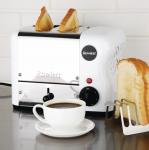 Rowlett Esprit 2 Slot Toaster White w/ 2 Elements & Sandwich Cage - CH178