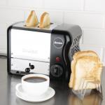 Rowlett Esprit 2 Slot Toaster Jet Black w/ Elements & Sandwich cage - CH179