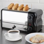 Rowlett Esprit 4 Slot Toaster Jet Black w/ Elements & Sandwich Cage - CH183