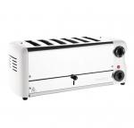 Rowlett Esprit Toaster White 6 Slot w/ Elements & Sandwich Cage - CH186