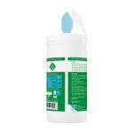 Jantex Green RTU Probe Sanitiser Wipes Starter Tub 130mm (Pack of 100) - CH654