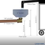 Rational Waste Installation Kit - Required For Installation - CK011