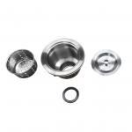 Cater-Wash Stainless Steel Single Bowl Sink - Large 500mm x 500mm Bowl - No Drainer. CK0565.