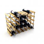 30 Bottle Wood/Metal Assembled Wine Rack CK0688