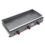 Cater-Cook Heavy Duty 3 Burner LPG Gas Griddle - W1100 - CK1103