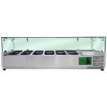 Cater-Cool CK1413TU Commercial Refrigerated 1400mm 1/3GN Topping Unit