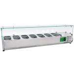 Cater-Cool CK1600TU Commercial Refrigerated Topping Unit - 7 x 1/4GN