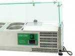 Cater-Cool CK1800TU Commercial Refrigerated Topping Unit - 8 x 1/4GN
