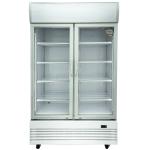 Cater-Cool CK2001 Commercial Upright Double Hinged Door Display Refrigerator 1000Ltr