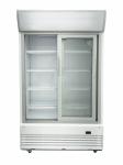 Cater-Cool CK2002 Commercial Upright Double Sliding Door Display Refrigerator 1000Ltr