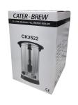 Cater-Brew CK2522 Commercial 22 Litre Manual Fill Water Boiler