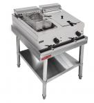 Cater-Fabs CKF8610 Stainless Steel 610mm Wide Equipment Stand With Undershelf.
