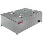 Cater-Cook CK8004 Electric 4 Pot Bains Marie Wet Heat 