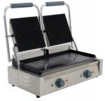 Cater-Cook CK8017 Ribbed Top & Flat Bottom Double Contact Grill 