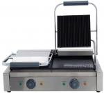 Cater-Cook CK8017 Ribbed Top & Flat Bottom Double Contact Grill 