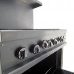 Cater-Cook CK8102 HEAVY DUTY Commercial NATURAL GAS 6 Burner Oven - 8.8kW Burners