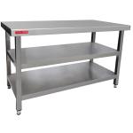 Cater-Cook CK8166 Fully Stainless Steel Centre Table - W1600 x D600mm