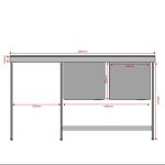 Cater-Fabs Double Bowl Sink With Left Side Void - CKF8201