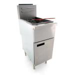 Cater-Cook CK8311 23 Litre Single Tank, Twin Basket 4 Tube Commercial LPG Gas Fryer. 120,000 BTUs. - OUT OF STOCK