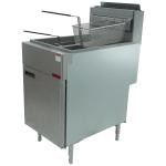 Cater-Cook CK8340 40 Litre Twin Tank Commercial Gas Fryer. 123,000 BTUs - OUT OF STOCK