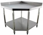 Cater-Cook CK8770 Stainless Steel Corner Table