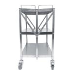 Cater-Cook 3 Tier Stainless Steel Folding Trolley CK8865
