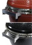 KAMANDO JOE  -  Classic Joe - Stand Alone - Stainless Steel Bands & Hinges - Red Only - KJ23NRSH