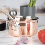 Vogue Copper Tri-Wall Saucepan 18cm