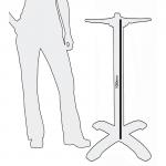 Bolero Cast Iron Poseur Table Leg Base - CR478