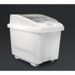 Araven Transparent Mobile Ingredient Bin