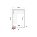Tefcold CRNF1521 Integral Freezer Room 1500 x 2100mm