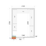 Tefcold CRPF2127 Integral Cold Room 2100 x 2700mm