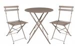 CS900 Bolero Coffee pavement style steel chairs (Pack of 2)