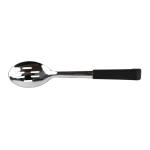 Vogue CS911 Slotted Serving Spoon Black Handle 340mm