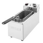 Buffalo CU614 Single Tank Single Basket 3Ltr Countertop Fryer 2kW