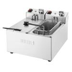 Buffalo CU615 Twin Tank Twin Basket 2x3Ltr Countertop Fryer 2x2kW