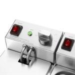 Buffalo CU615 Twin Tank Twin Basket 2x3Ltr Countertop Fryer 2x2kW