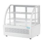Polar CU637 C-Series Countertop Display Fridge White 100Ltr