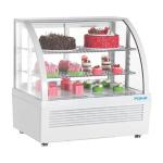 Polar CU637 C-Series Countertop Display Fridge White 100Ltr
