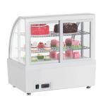 Polar CU637 C-Series Countertop Display Fridge White 100Ltr