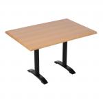 Bolero Pre-Drilled Rectangular Tabletop Beech Effect - CW130