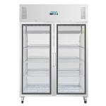 Polar G-Series Upright Double Door Gastro Display Fridge 1200Ltr - CW198 