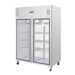 Polar CW198 1200Ltr (770 Useable Litres) G-Series Upright Double Door Gastro Display Fridge