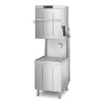 Smeg Commercial Hood Type Dishwasher with Drain Pump and Integral Softener - SPH515S