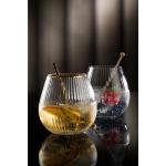Utopia Hayworth Stemless Gin Gold Rim Glasses 650ml (Pack of 6) - CZ044