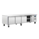 Polar DA464 U-Series Four Door Chef Base Counter Fridge