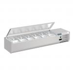 Polar G-Series Countertop Prep Fridge with Lid 6x 1/4GN - DA680