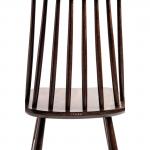 Fameg - 2 Pack - Farmhouse Angled Side Chairs Walnut Effect