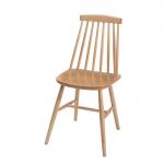 Fameg - 2 Pack - Farmhouse Angled Side Chairs Natural Beech 